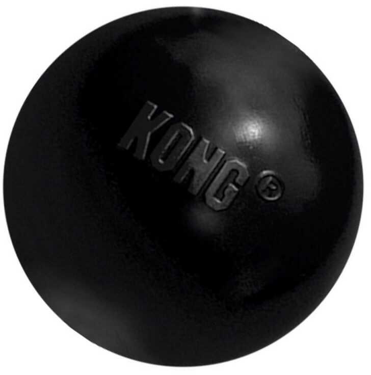 KONG - Zabawka piłka extreme czarna S