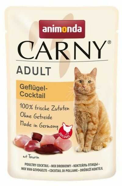Animonda Carny Megapakiet Carny 24 x 85 g Koktajl drobiowy