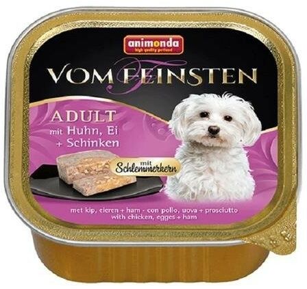 Animonda vom Feinsten DOG Adult drób z jajkiem i szynką 150g