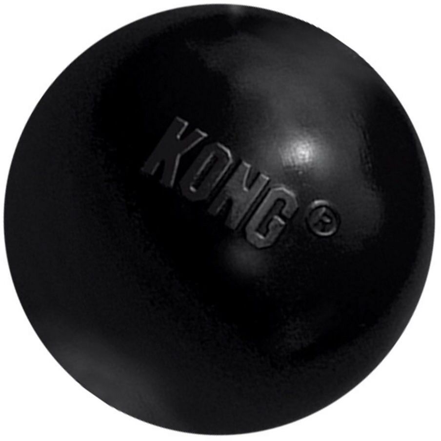 KONG - Zabawka piłka extreme czarna M