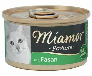 MIAMOR - Pastete bażant dla kota puszka 85g