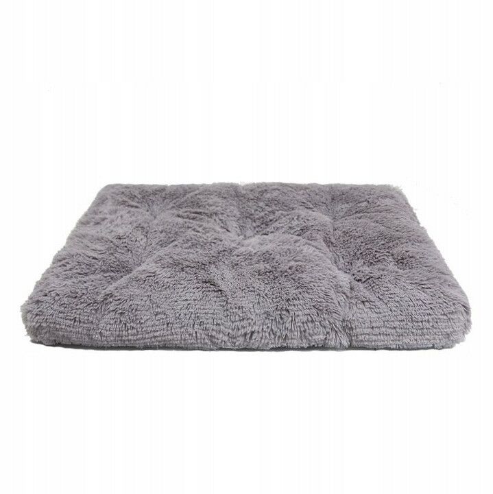 MIMIKO - Legowisko, poducha Shaggy szare L