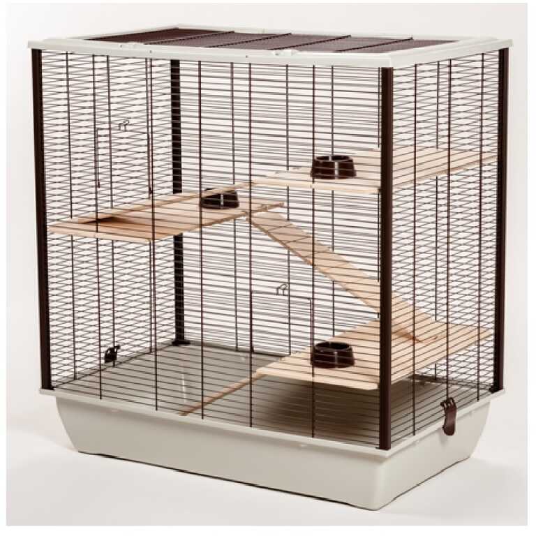 INTER ZOO - Klatka FRODO + WOOD dla gryzoni 78x48x80