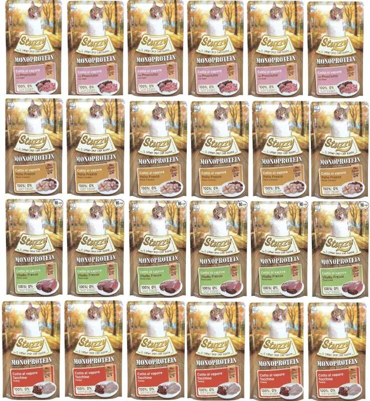STUZZY - Karma mokra dla kota monoprotein zestaw 24 x 85g