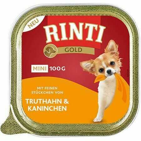 Rinti Gold Mini Indyk i Królik 100g