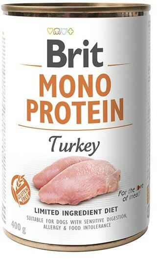 Brit Mono Protein Indyk Turkey 400g 15935/100060/100838