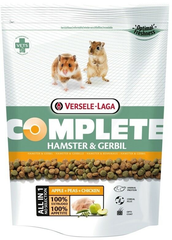 Versele-Laga Hamster & Gerbil Complete pokarm Dla chomika i myszoskoczka 0,5 kg 12