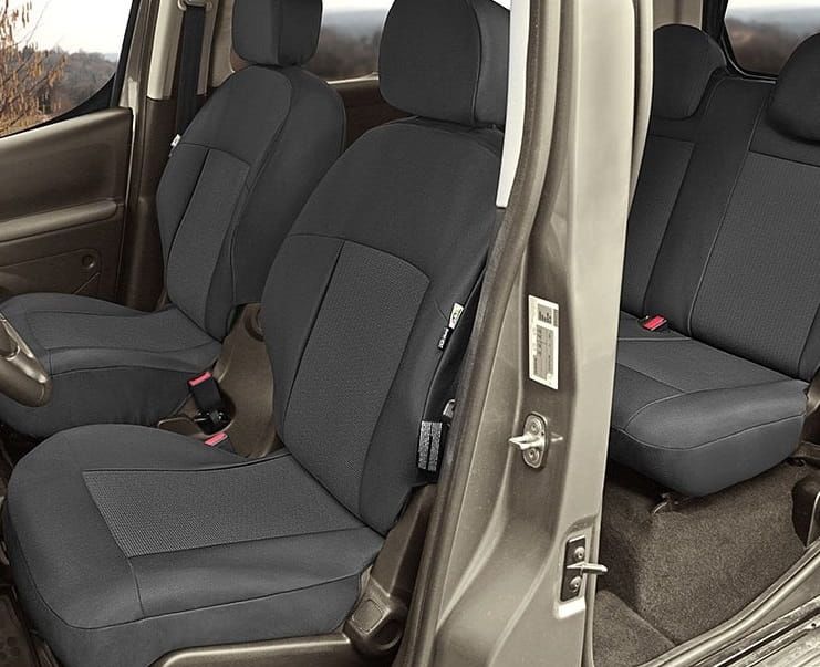 Peugeot Partner II / Citroen Berlingo II Combi - Miarowe pokrowce komplet