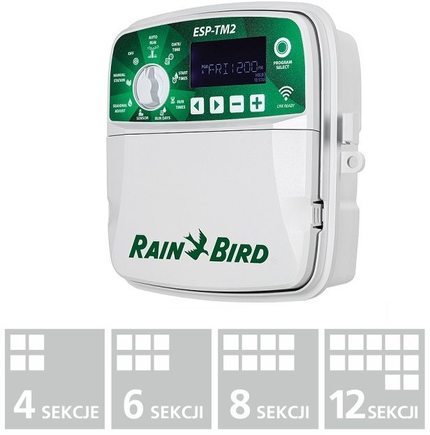Sterownik nawadniania ESP TM2 4-12s RainBird