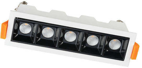 Liniowa oprawa sufitowa wpuszczana MINI LED WHITE 3000K 10W biały