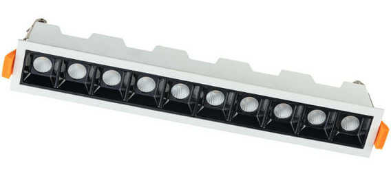 Liniowa oprawa sufitowa wpuszczana MINI LED WHITE 3000K 20W biały