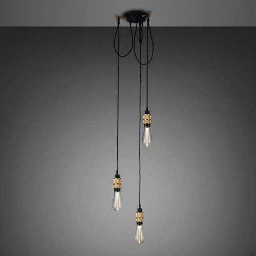 Żyrandol Hooked 3.0 Nude Mosiężny - 2.6M [A310]