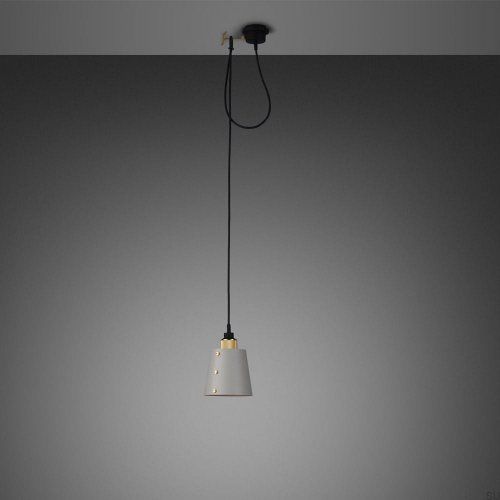 Lampa Hooked 1.0 Small Szara/Mosiądz - 2.6M [A111L]