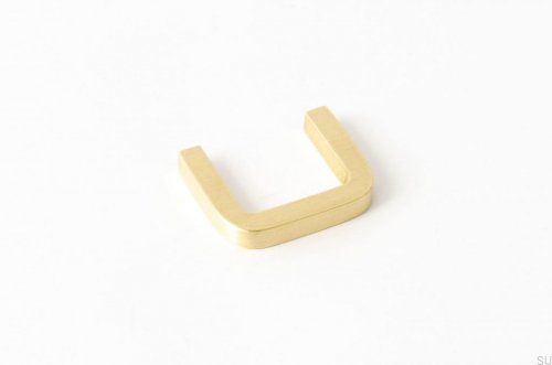 Gałka meblowa Thread 38 Mosiężna Szczotkowana Nielakierowana