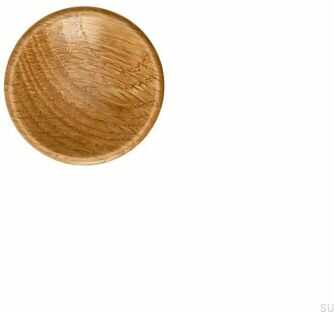 Gałka meblowa Disc 38 Drewniana Dębowa