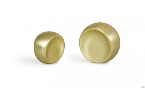 Gałka meblowa Ball 24 Złota szczotkowana