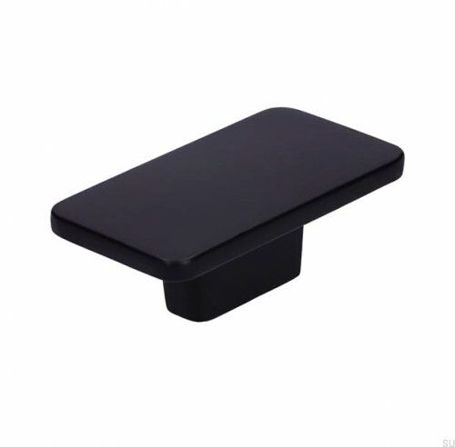 Gałka meblowa 2411 Metalowa Czarna Matowa