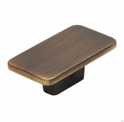 Gałka meblowa 2411 Antyczna Złota Szczotkowana