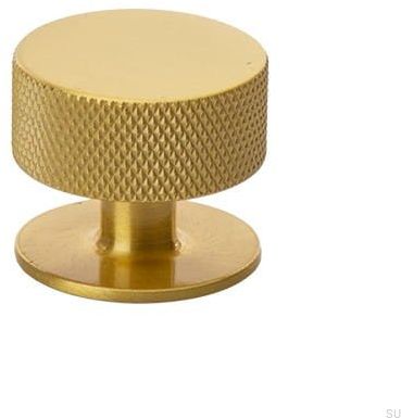 Gałka meblowa Crest 32 Złota szczotkowana