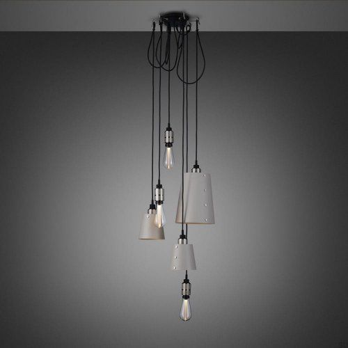 Żyrandol Hooked 6.0 Mix Szary/Stal - 2.6M [A6111L]