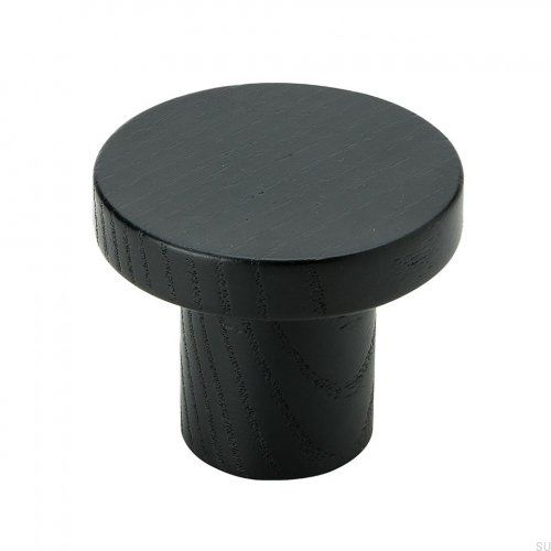 Gałka meblowa Circum-48 Drewniana Czarna