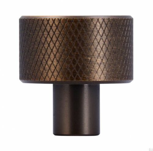 Gałka meblowa 2464 24 Antyczna Złota Szczotkowana