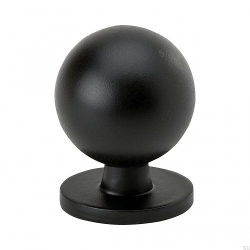 Gałka meblowa Solliden Metalowa Czarna matowa