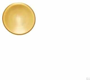Gałka meblowa Disc 38 Złoty Szczotkowany