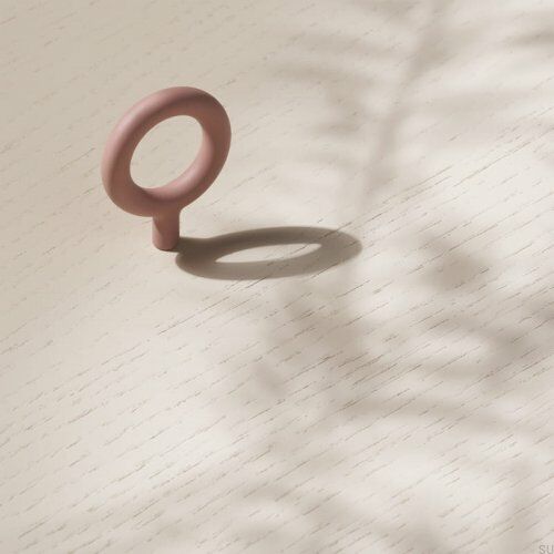 Gałka meblowa Key Metalowa Różowa