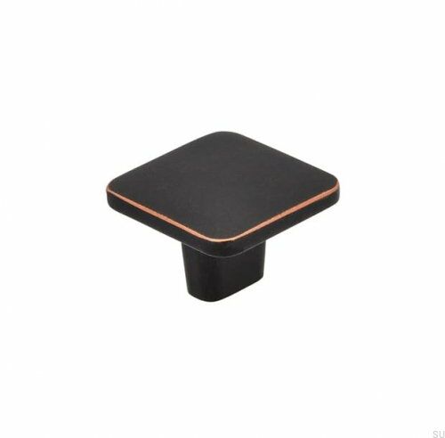 Gałka meblowa 2438 32 Czarna Antyczna Miedź