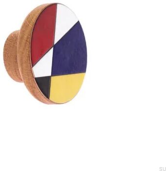 Gałka meblowa Moderna Dębowa Emaliowana 40 - 55 - Olej Bezbarwny Połysk