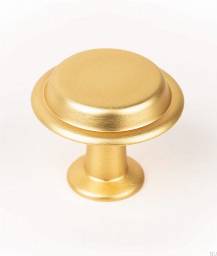 Gałka meblowa Land 40 Złota szczotkowana