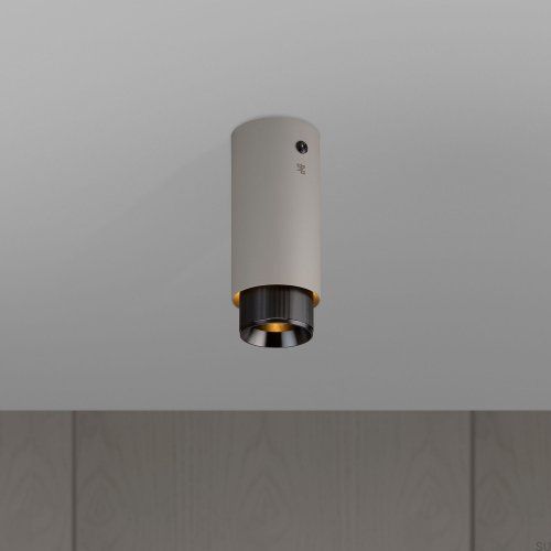Lampa Exhaust Surface Szara z gun metal