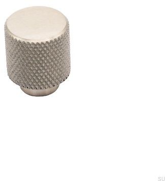 Gałka meblowa Helix Srebrna Metalowa szczotkowana (Inox Look)