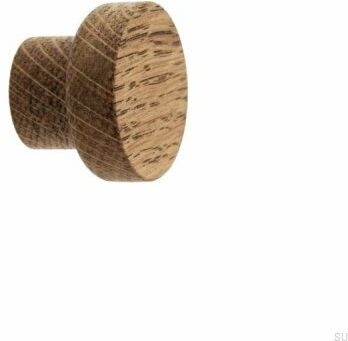 Gałka meblowa Basic Drewniana Dębowa 25 - 55 Olej Przyciemniający