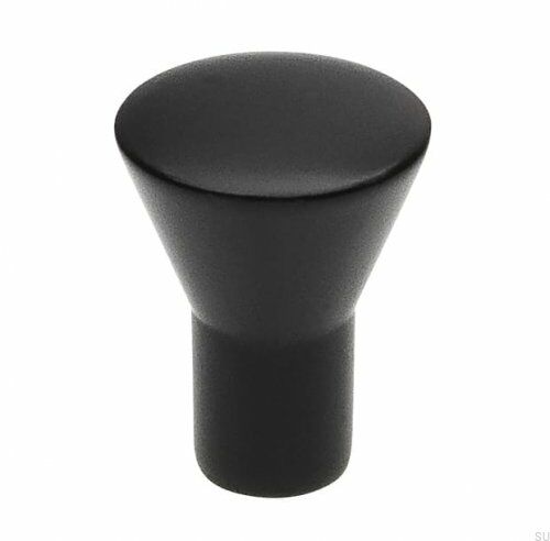 Gałka meblowa 819 Metalowa Czarna Matowa