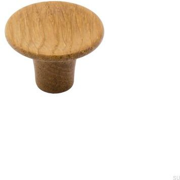 Gałka meblowa Tuba Drewniana dębowa