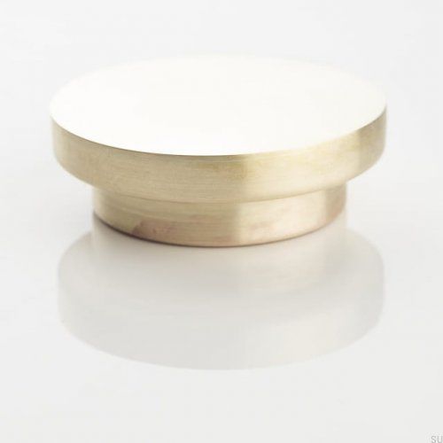 Gałka meblowa Obol 62 Mosiężna Polerowana Nielakierowana