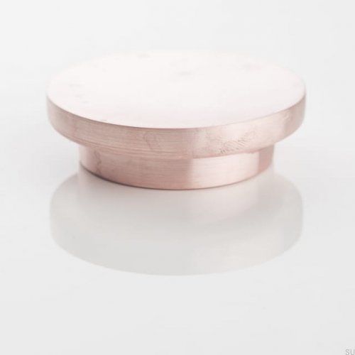 Gałka meblowa Obol 62 Miedziana Szczotkowana Nielakierowana