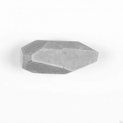 Gałka meblowa Rocky 68 Szara Beton architektoniczny