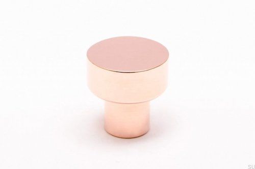 Gałka meblowa Dot 18 Miedziana Polerowana Nielakierowana