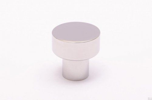 Gałka meblowa Dot 18 Polerowana stal nierdzewna