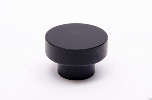 Gałka meblowa Dot 30 Czarne aluminium