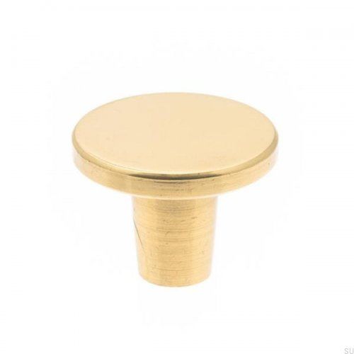 Gałka Meblowa Nit (25) Mosiężna Polerowana Lakierowana