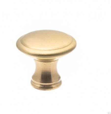 Gałka meblowa 4540 Złota szczotkowana