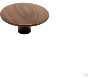 Gałka meblowa Split 48 Drewniana Orzech Włoski