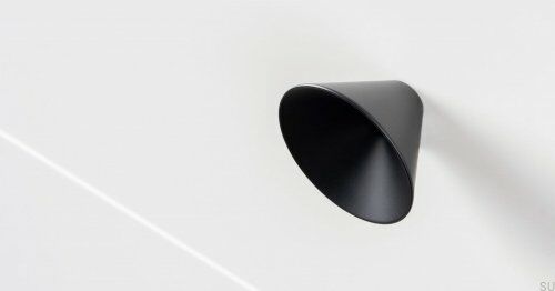 Gałka meblowa Conic 29 Metalowa Czarny Mat