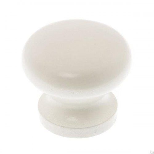 Gałka meblowa 4460 40 Drewniana biała