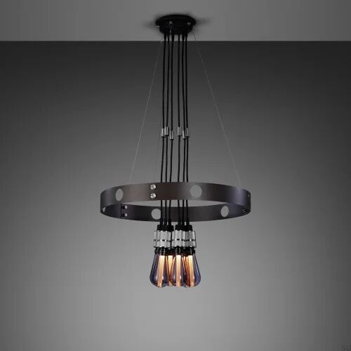 Żyrandol Hero Light Grafitowy/Stal - 3M