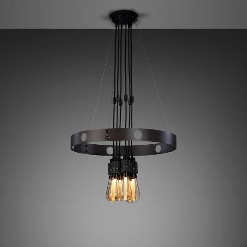 Żyrandol Hero Light Grafitowy/Palony Brąz - 3M